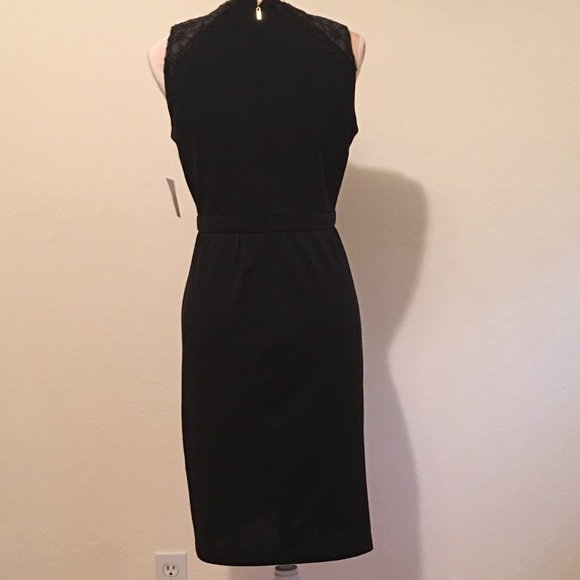 Donna Morgan • Embroidered Shoulder Sheath Dress - Picture 5 of 8